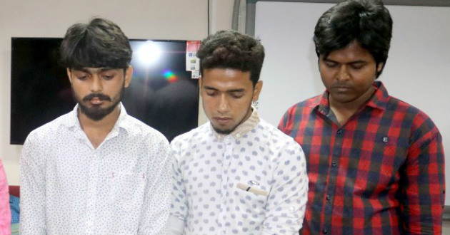 3 student jailed