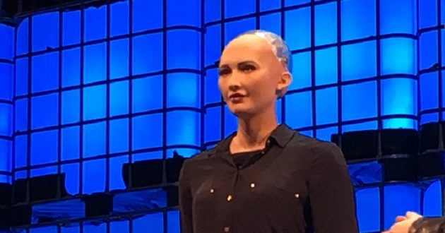 Sophia intelligent robot