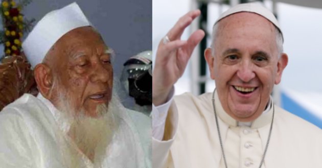 allama shofi and pope francis