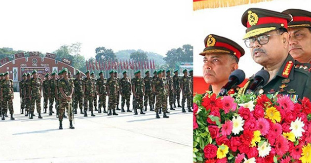 army chief with army