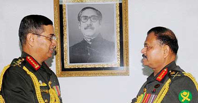 aziz ahmed taken the responsibility of the army chief