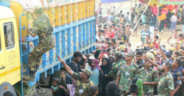 bangladesh army in rohingya camp