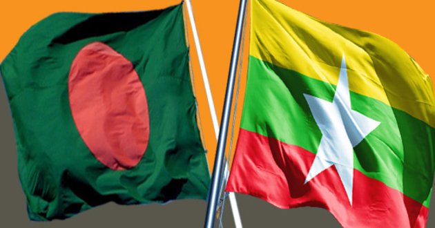 bangladesh myanmar flag