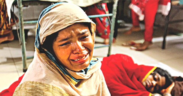 crying rohingya