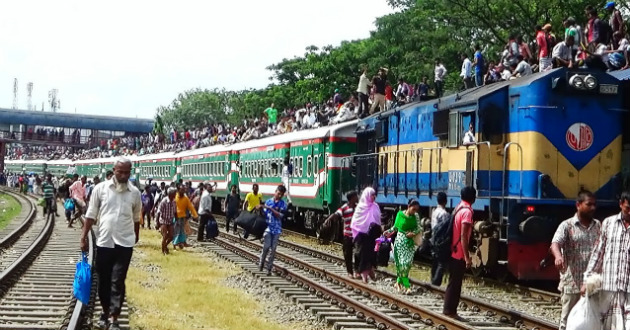 eid tickets bangladesh railway