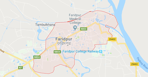 faridpur map