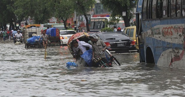 flood in mirpur kazi para