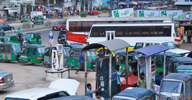 gas selling is off in dhaka