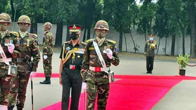 indian army chief dhaka