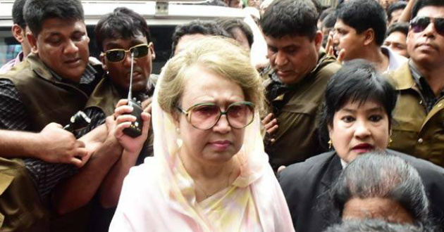 khaleda is ill not going to court