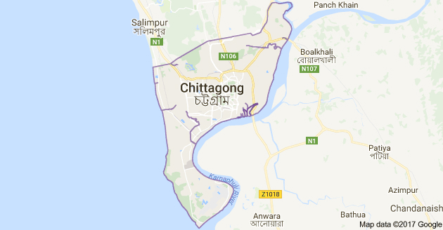 map of chittagong