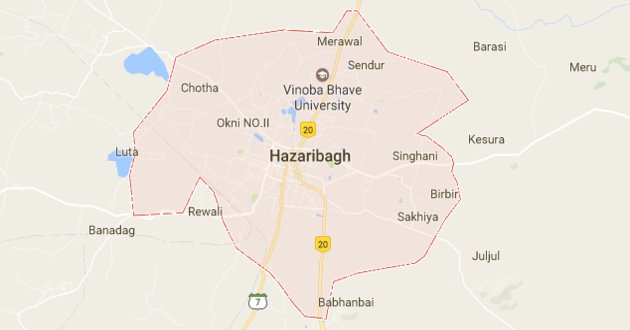 map of hazaribagh