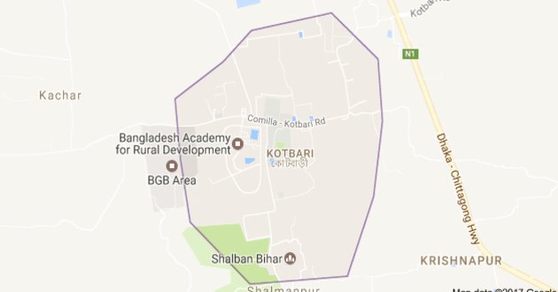 map of kotbari