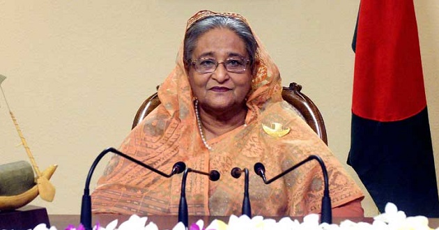 prime minister sheikh hasina to country people
