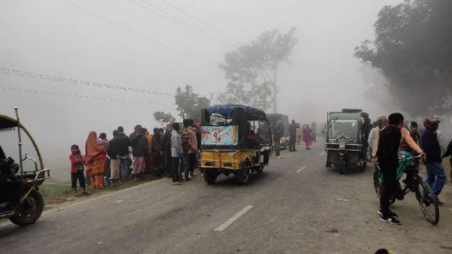 road accident in palashbari