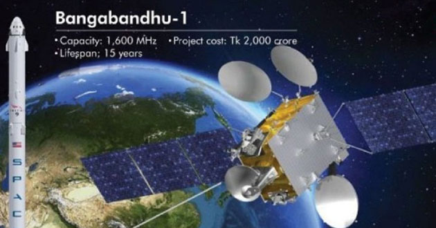 satellite 1 by name of bongabondhu