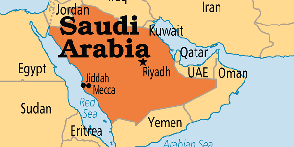 saud map