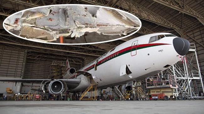 two aircraft collided in hangar 1