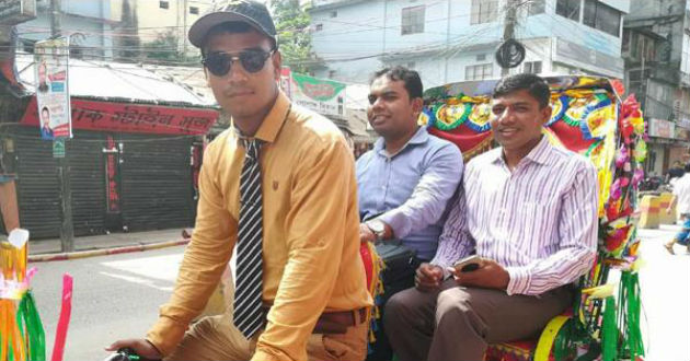 rickshaw driver faruk