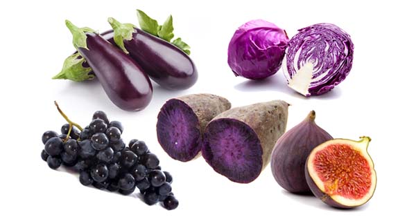 purple food