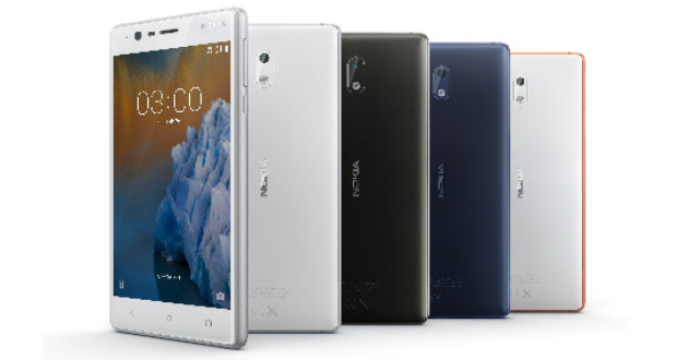 nokia 3 android smartphone