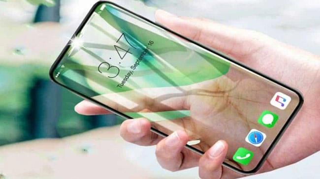 nokia glass transparent phone