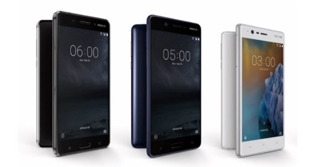 three new smartphone of nokia