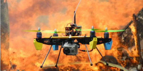 drone fire