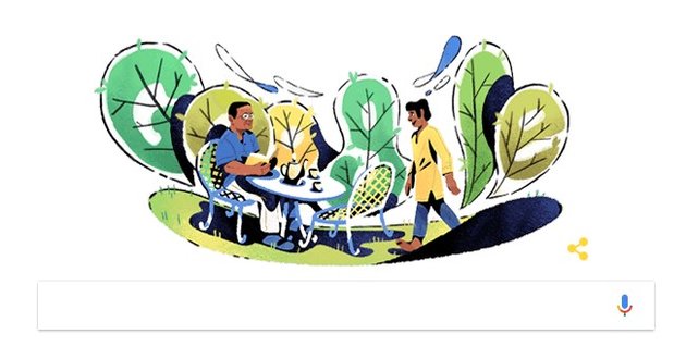 google doodle for humayun ahmed
