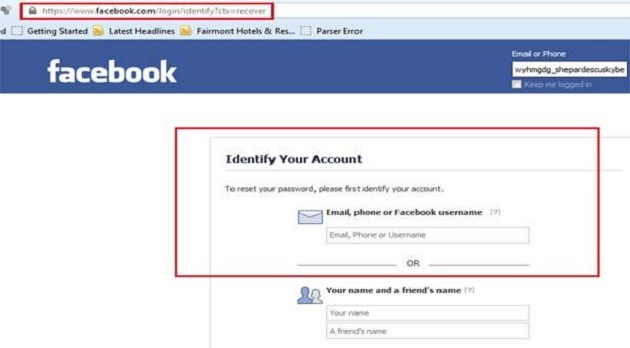 how to recover hacked facebook id