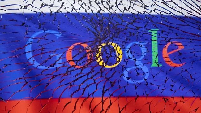 russia threatens google