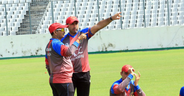 afghan coach relying on his spiners