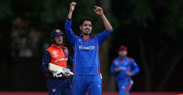 afghanistan announces squad for asia cup