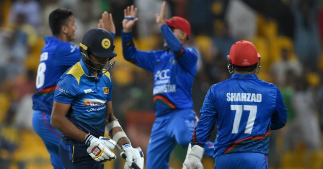 afghanistan beat sri lanka to qualify for asia cup super four