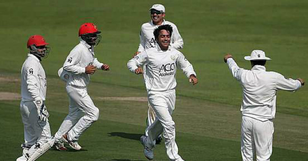 afghanistan will play their first test against india