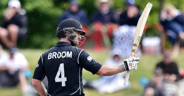 after six years neil broom returns to international cricket