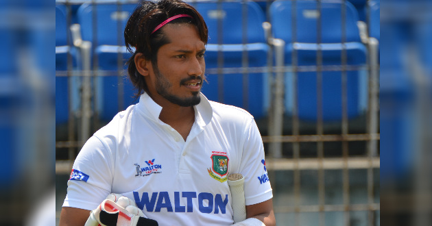 anamul haque bijoy close to his first double ton
