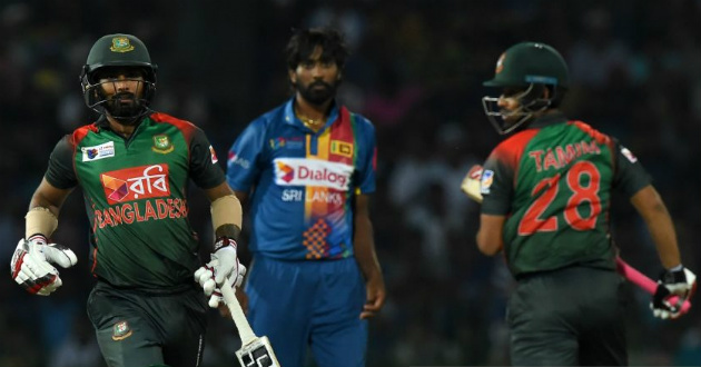 bangladesh beats sri lanka creating history and chasing 214 runs