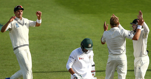 bangladesh had lead of 122 runs after fourth day of wellington test