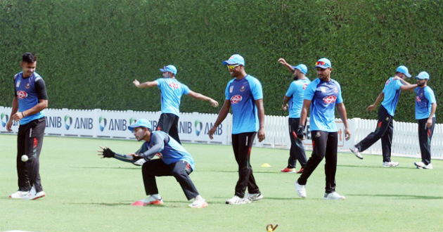 bangladesh team practice in abudhabi