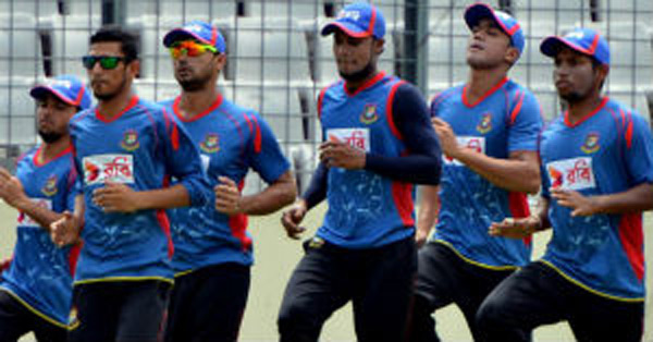 bangladesh team started practice ahead of england series