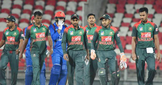 bangladesh vs afghanistan first t 20 today