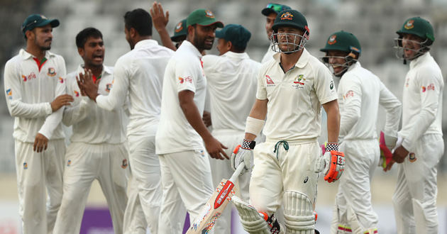 bangladesh vs australia 2017 1st test 1st day