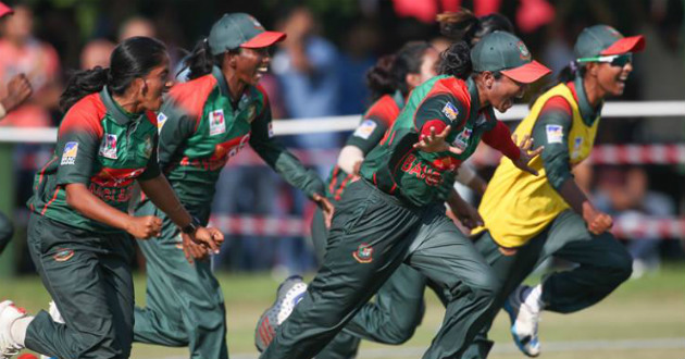 bangladesh women team beat india in asia cup final