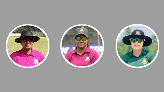 bangladesh women umpires