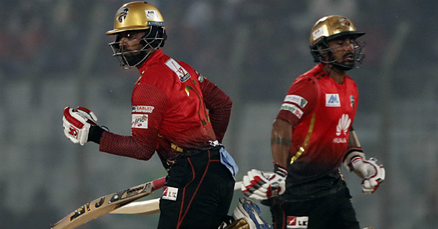comilla beats rangpur by four wickets
