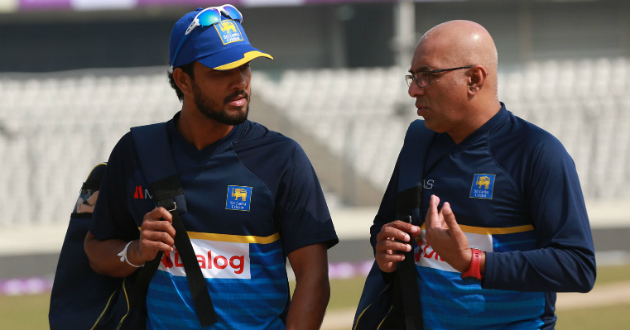 dinesh chandimal likely to lead sri lanka against bangladesh