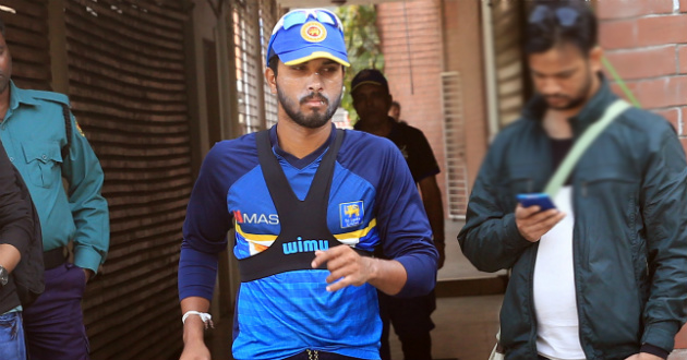 dinesh chandimal while practice before a matche against bangladesh 1