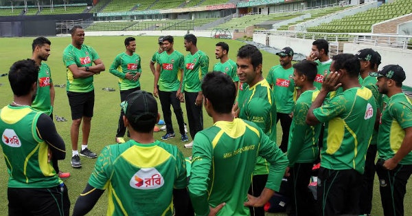 first day of walsh at bangladesh team practice