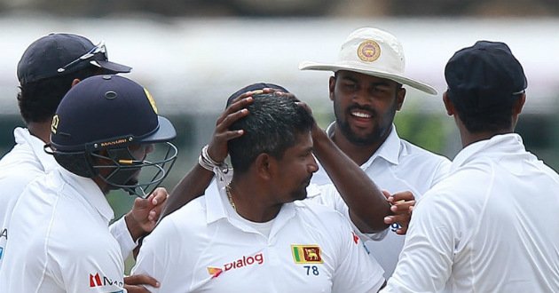 herath takes quick double in colombo against bangladesh